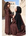 ABAYA SET STRASSYA KIDS CHOCOLAT