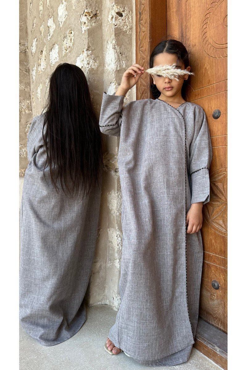 copy of ABAYA MARYAM VERT POMME