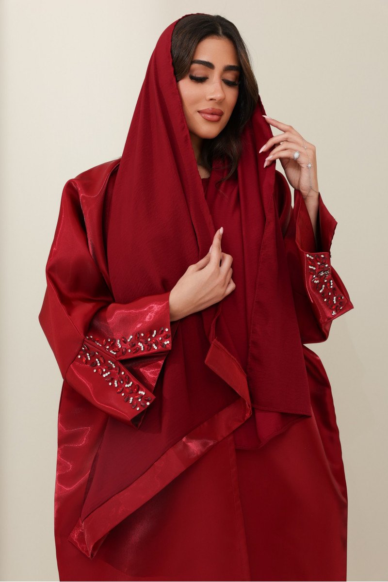 copy of ABAYA SAFIYA SILVER