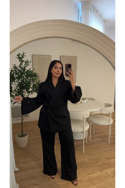 PANTALON P25236 NOIR QUALITÉ ++