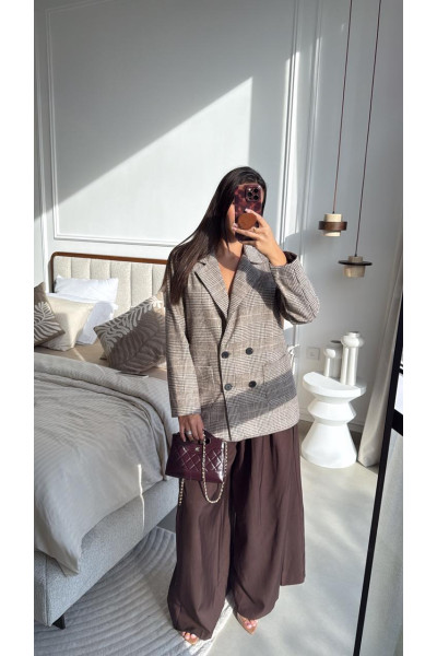 PANTALON MYB 18195 CHOCO